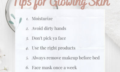 Top 7 Tips for Glowing Skin